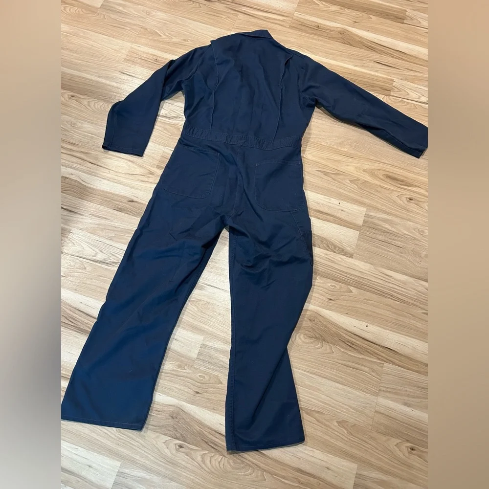 Men's Classic Navy Work Coverall - Picture 10 of 10